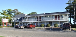 Front of Motel Daytime 